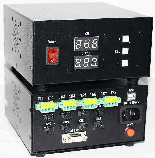 八路数字光源控制器（SV-DP08CH）